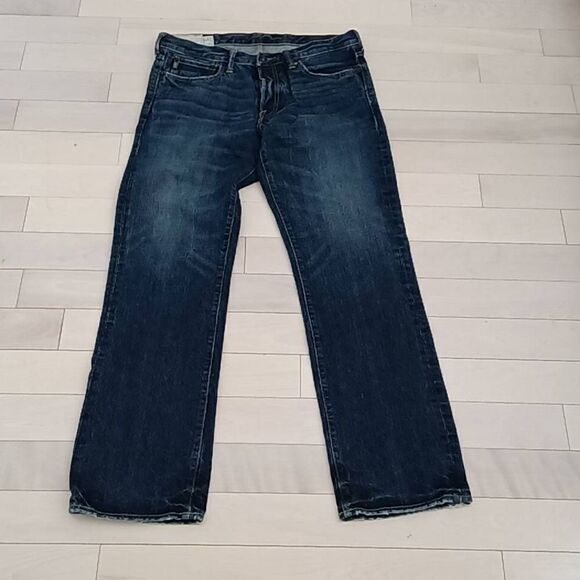 Abercrombie and Fitch Mens  Straight Leg Jeans Blue W32 L32 - Picture 1 of 5